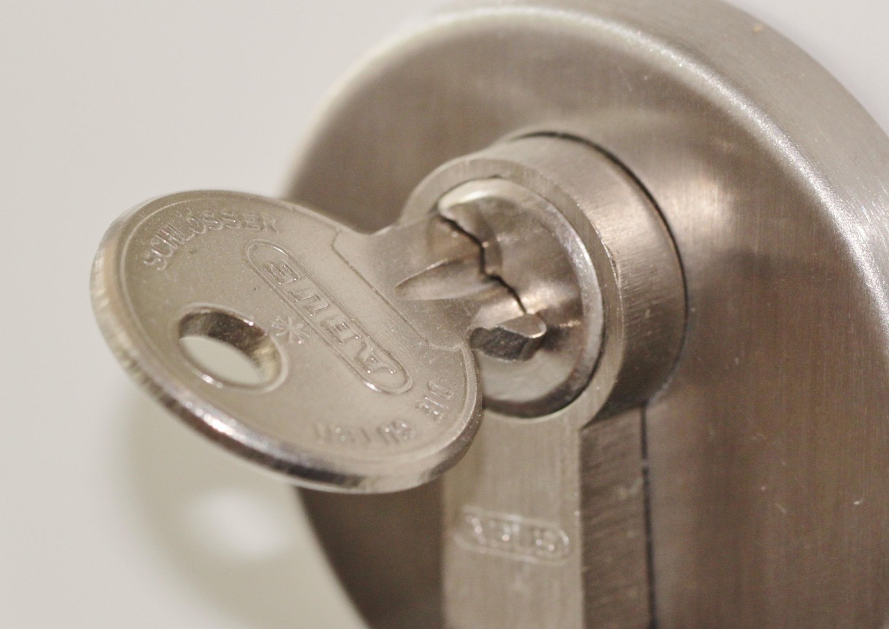 Sleutel in slot